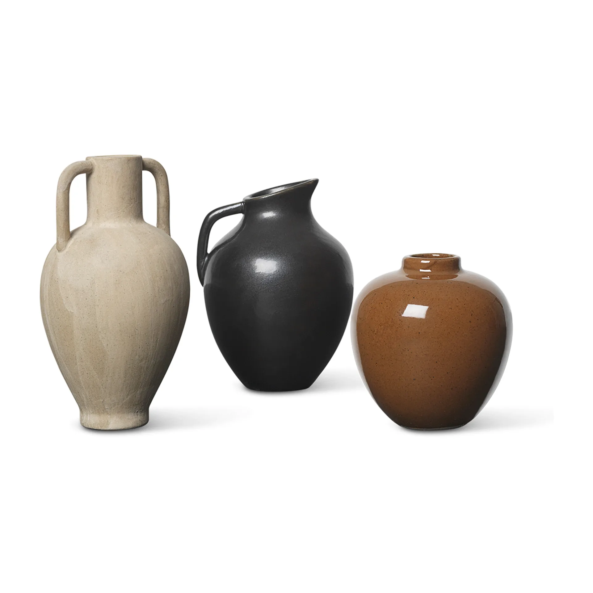 Minivaso medio Ary , Charcoal Ferm Living