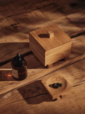 Moku cesta - Rovere non trattato, 10x11x9,5 cm - Ferm Living