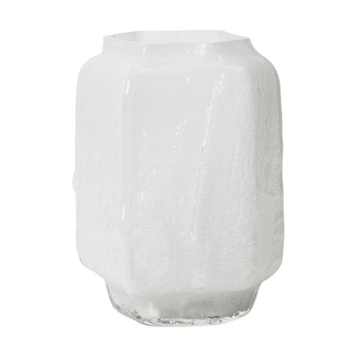Mokuri vaso - Bianco, 25 cm - Ferm Living