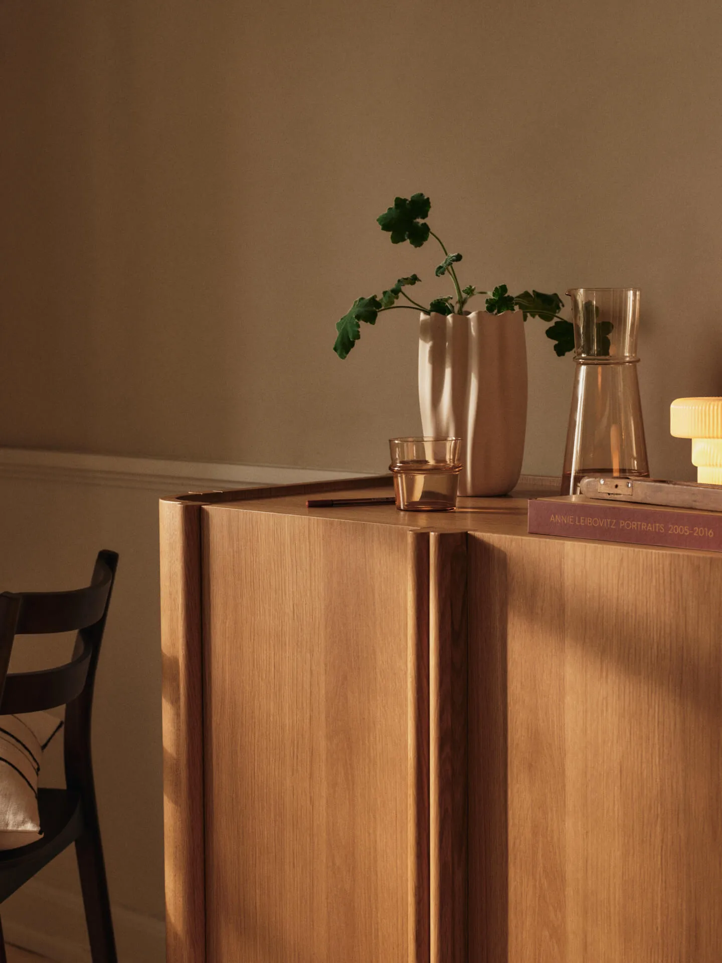 Nium vaso, Off-white, 23 cm Ferm Living