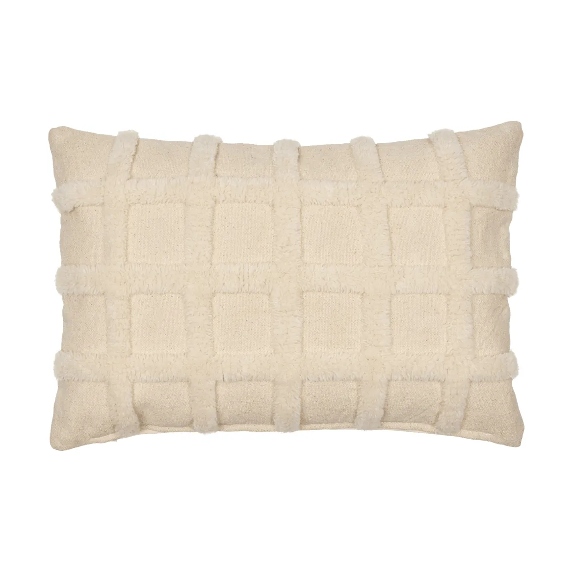 Norte grid cuscino, Off-white, 40x60 cm Ferm Living