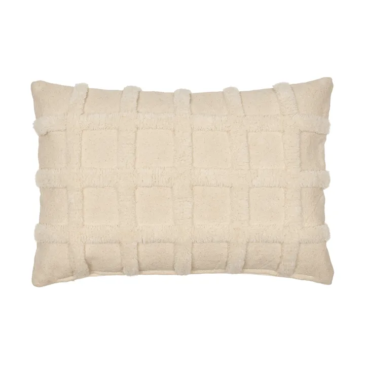 Norte grid cuscino - Off-white, 40x60 cm - Ferm Living