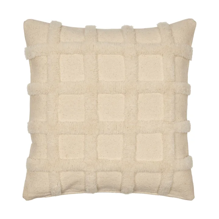 Norte grid cuscino - Off-white, 50x50 cm - Ferm Living