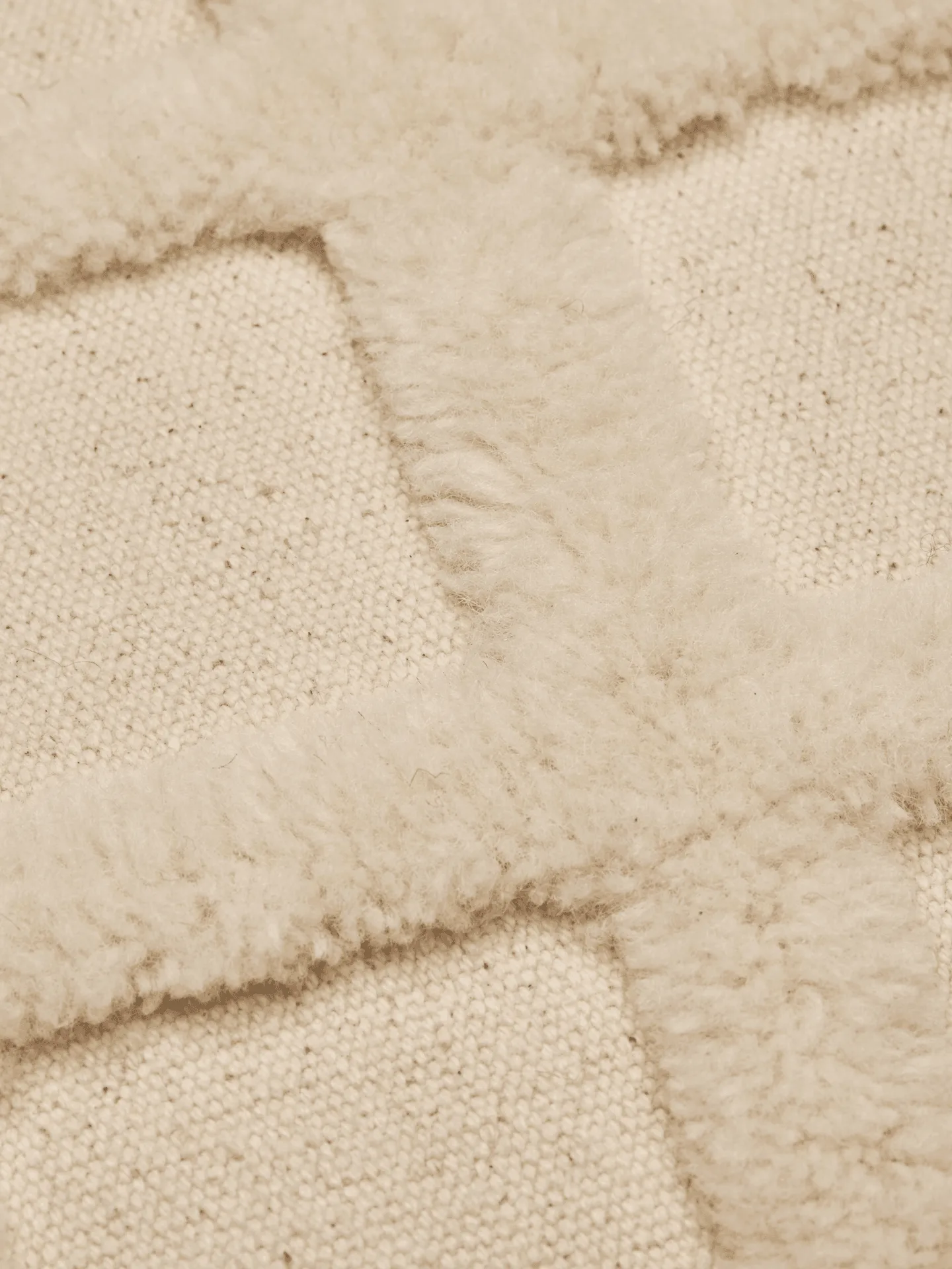 Norte grid cuscino, Off-white, 50x50 cm Ferm Living