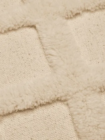 Norte grid cuscino - Off-white, 50x50 cm - Ferm Living
