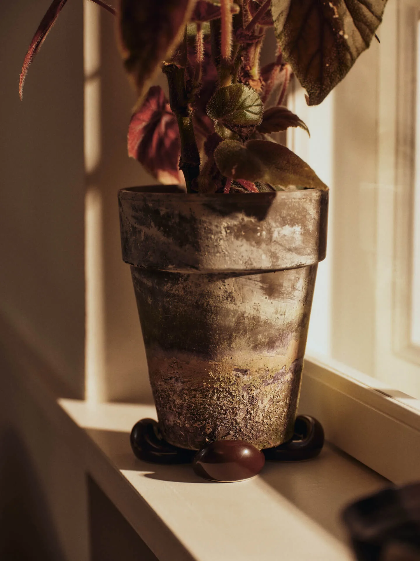 Nube piedini per vaso 4 pezzi, Carob brown Ferm Living