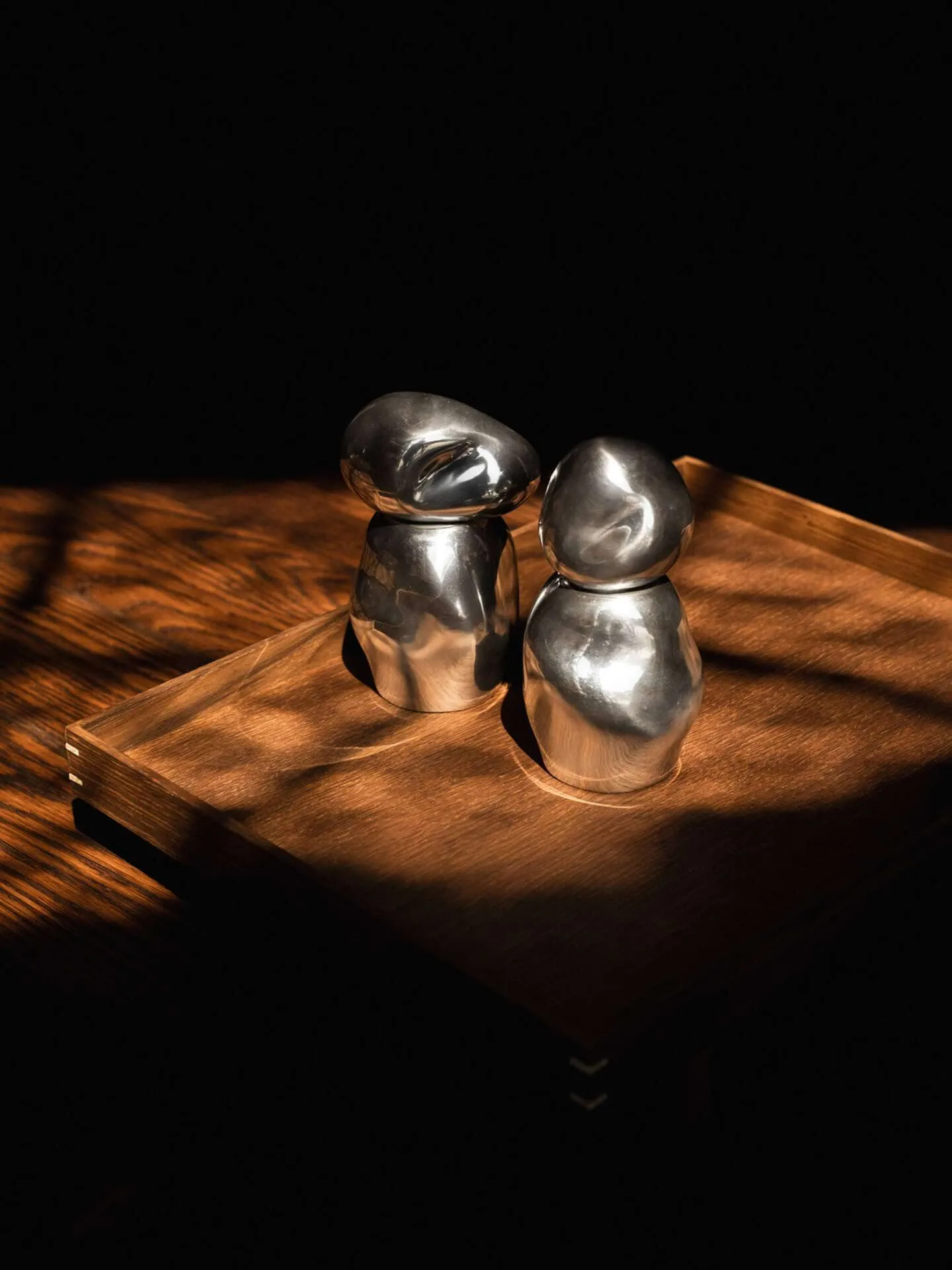 Orevo macinasale e macinapepe 2 pezzi, Lucidato a specchio Ferm Living