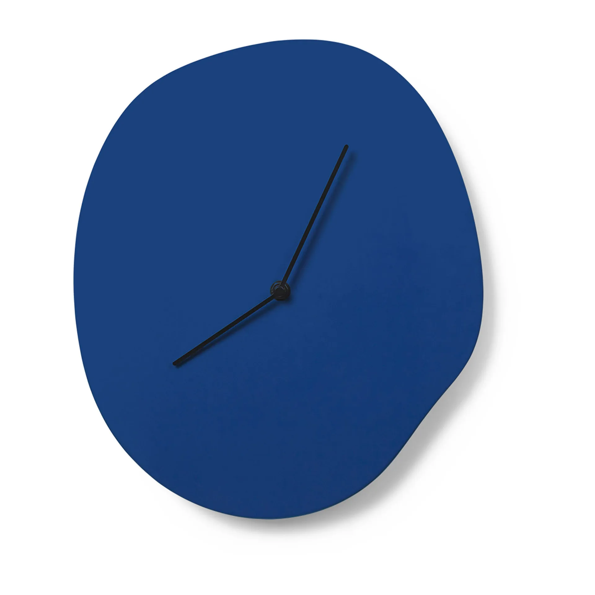 Orologio da parete Melt 28x33 cm, Blu Ferm Living