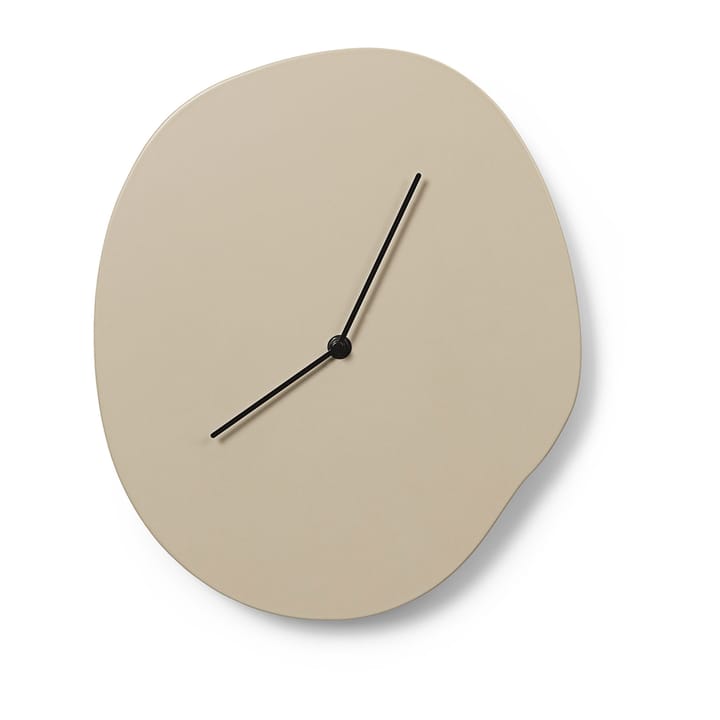 Orologio da parete Melt 28x33 cm - Cashmere - ferm LIVING