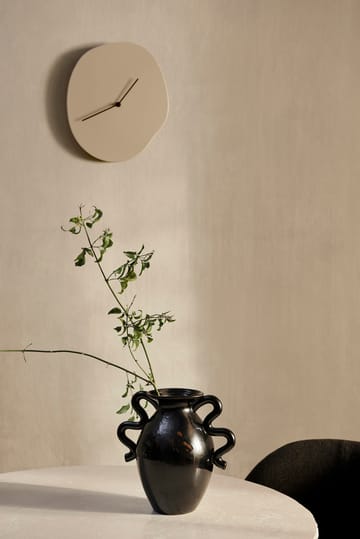 Orologio da parete Melt 28x33 cm - Cashmere - ferm LIVING