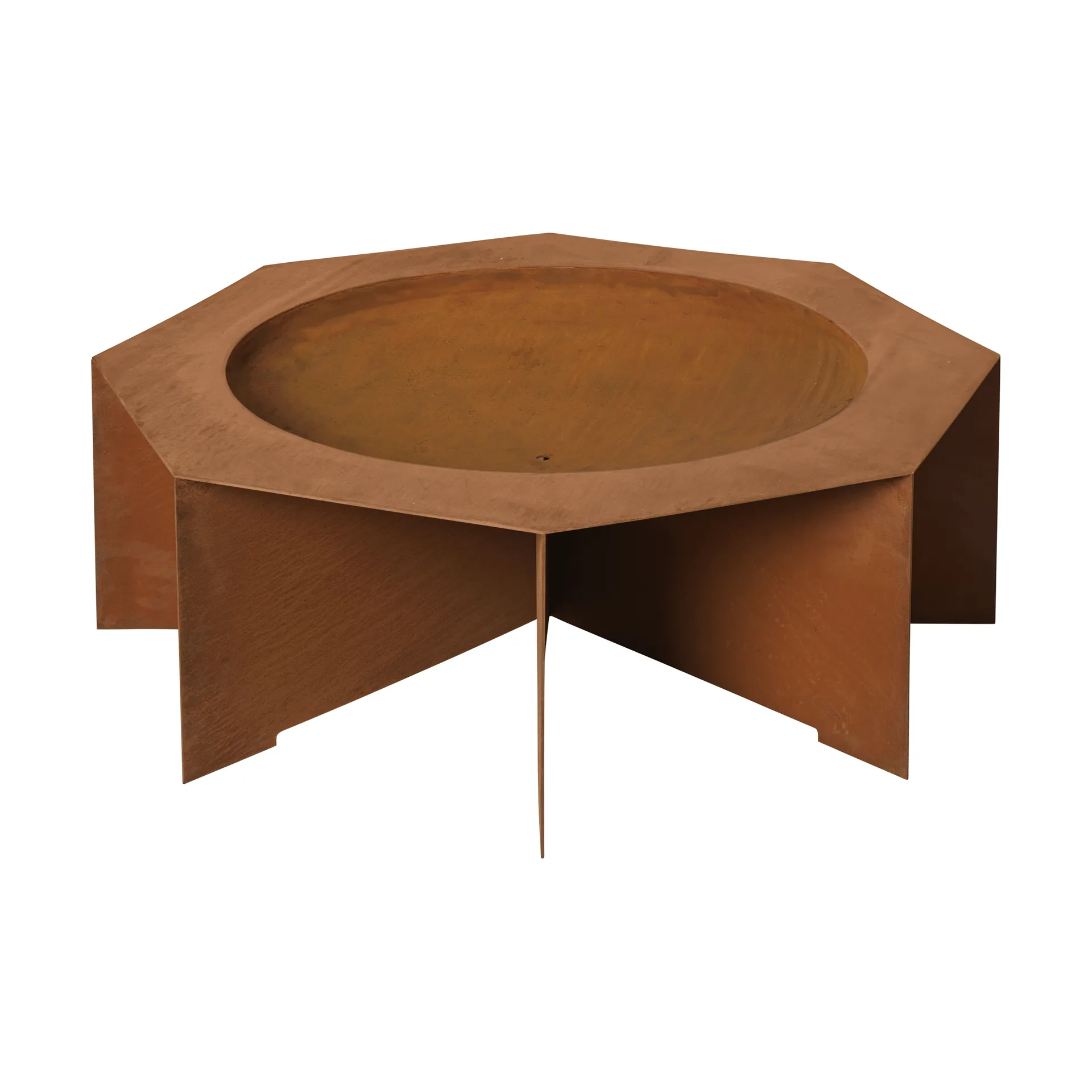 Otto fire pit focolare, Ruggine, Ø85,5x29 cm Ferm Living