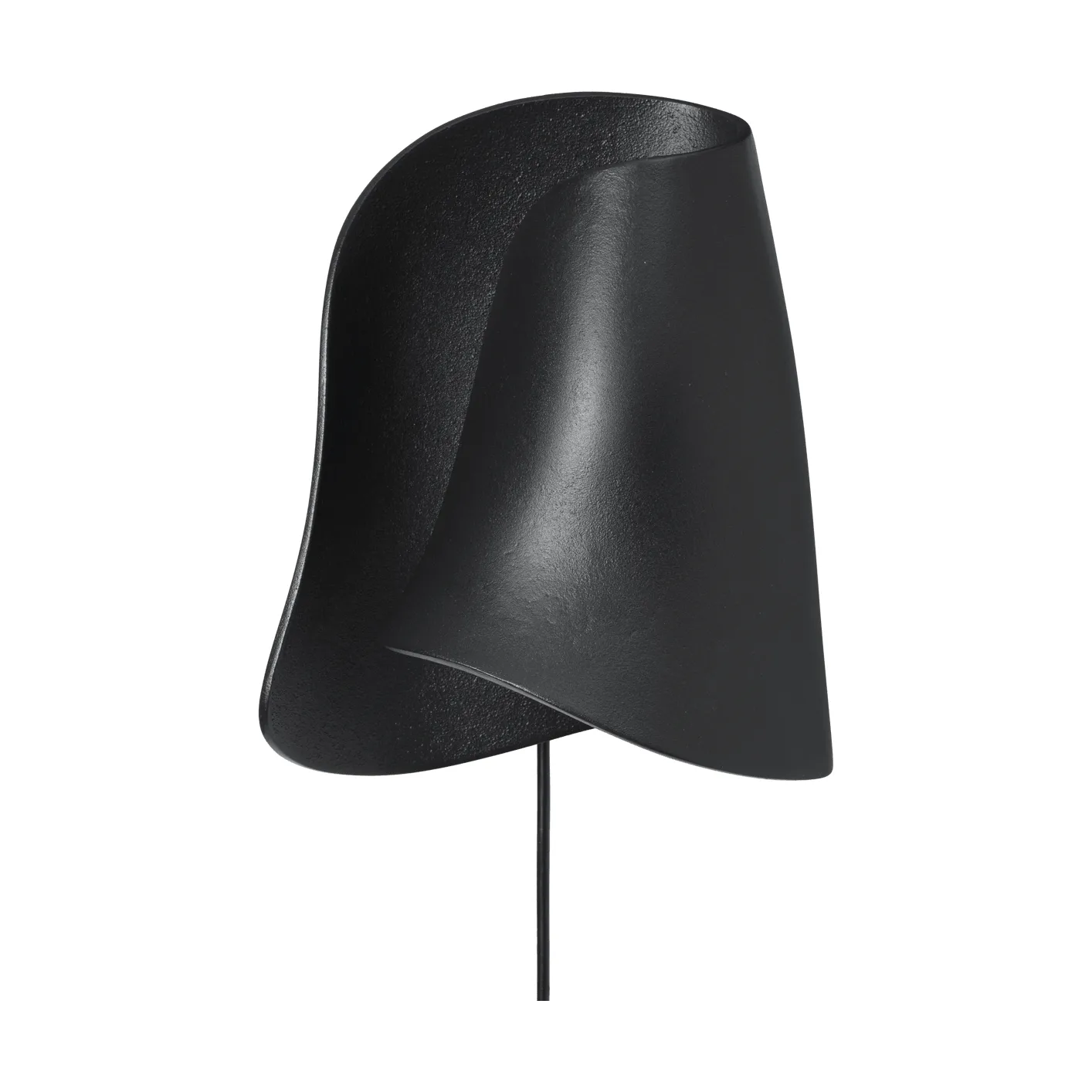 Oyster wall sconce applique, Black Ferm Living