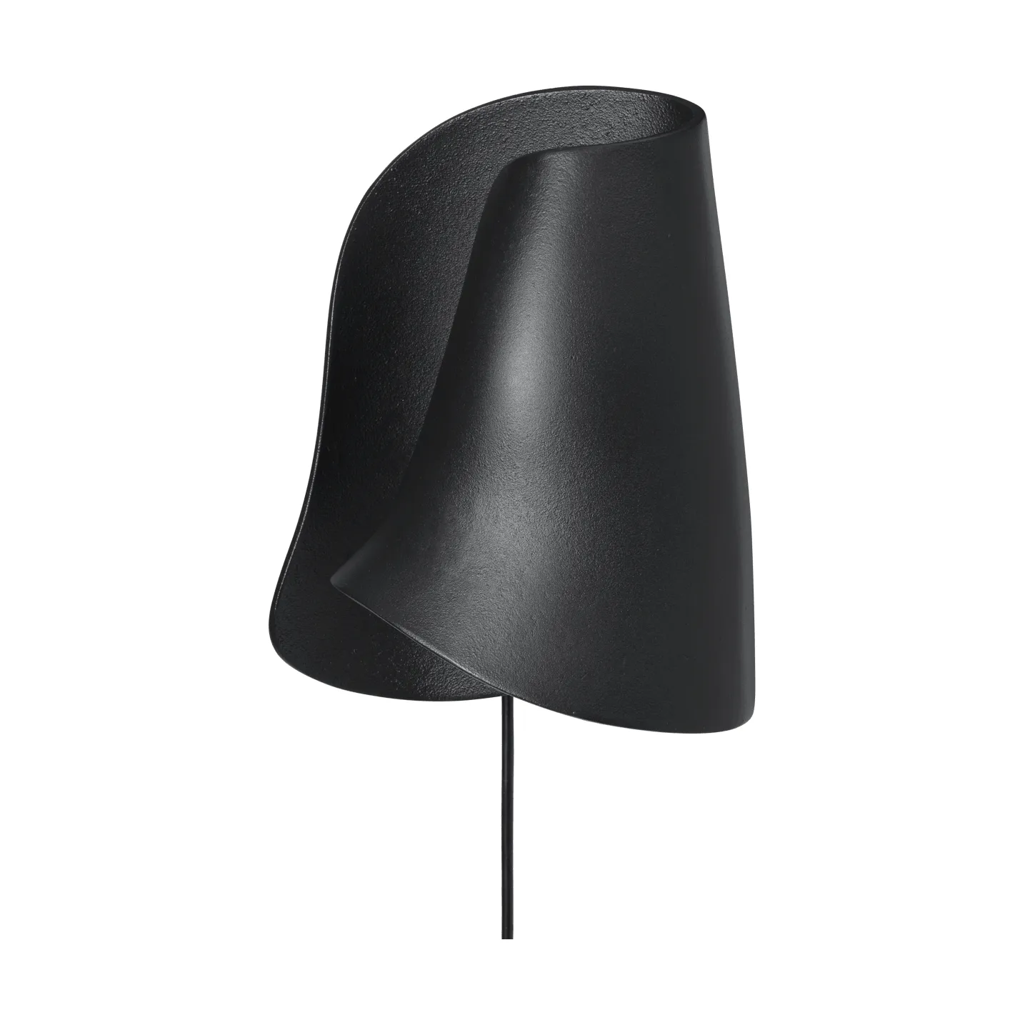 Oyster wall sconce applique, Black Ferm Living