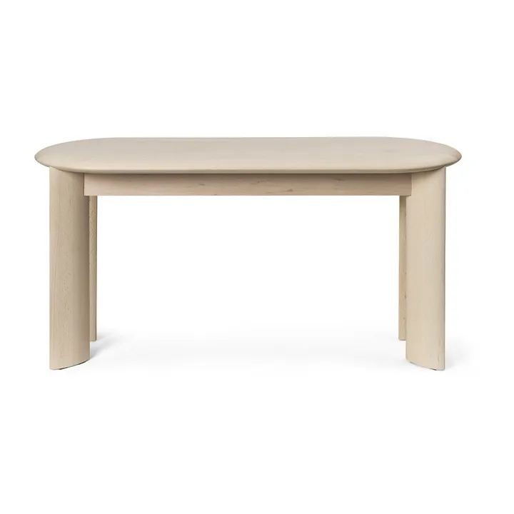 Panca Bevel 90 cm - Faggio oliato bianco - Ferm Living