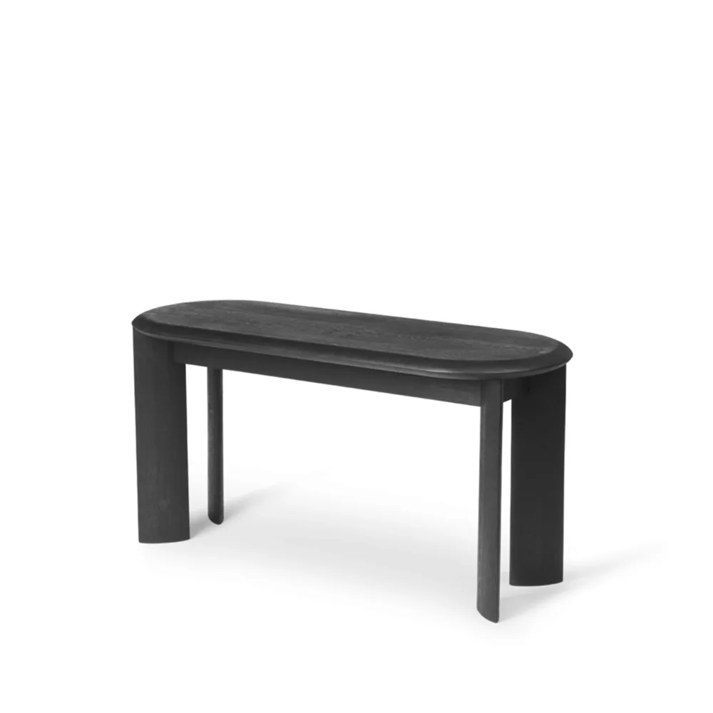 Panca Bevel 90 cm, Rovere oliato nero Ferm Living