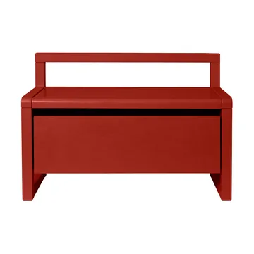 Panca contenitore Little architect - Poppy Red, 60x30x41,2 cm - Ferm Living