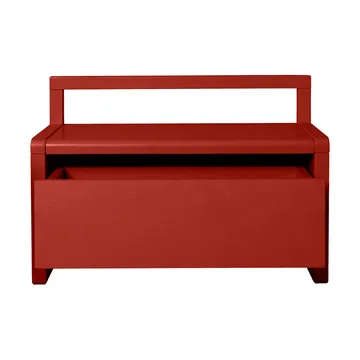 Panca contenitore Little architect - Poppy Red, 60x30x41,2 cm - Ferm Living