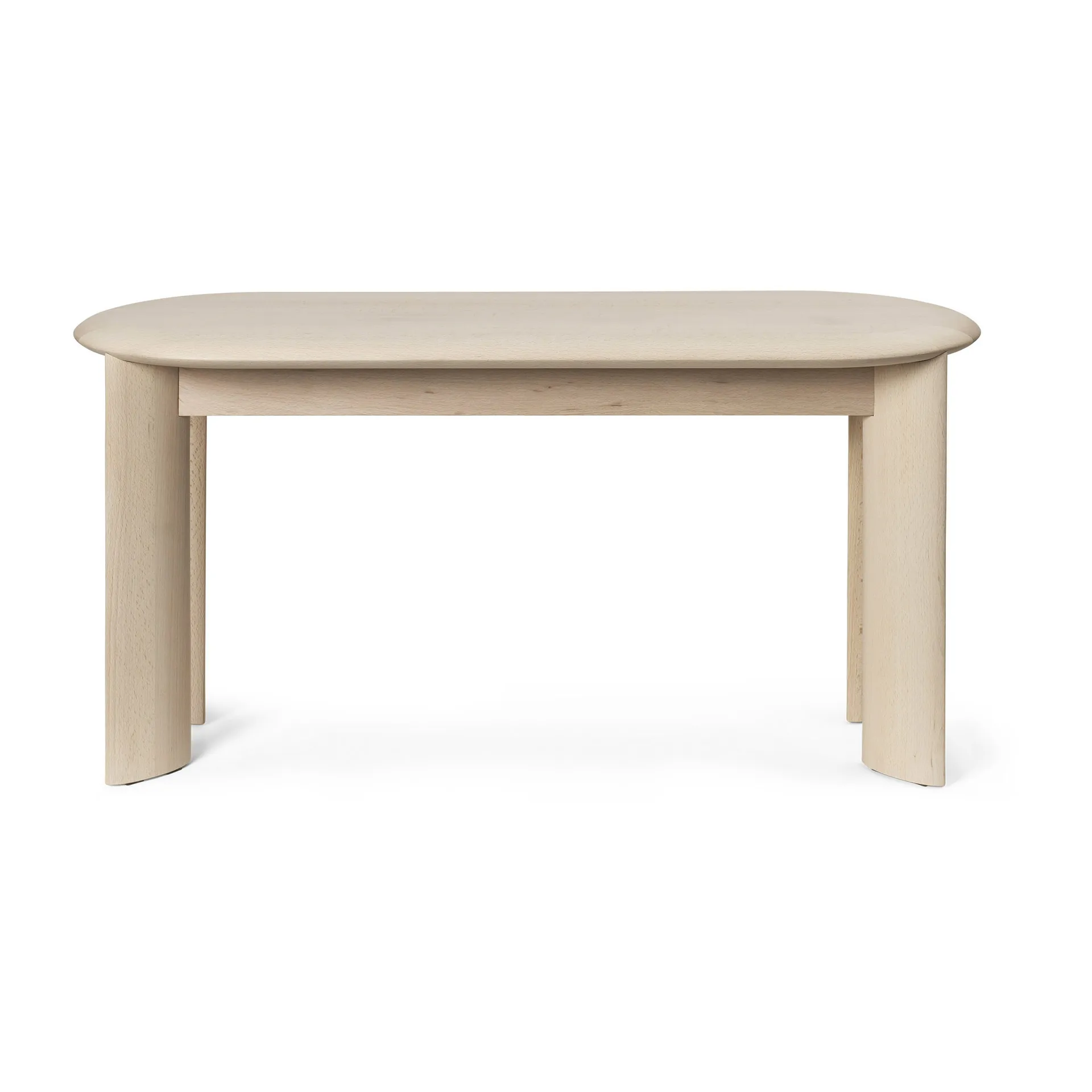 Panchina Bevel, Faggio oliato bianco Ferm Living