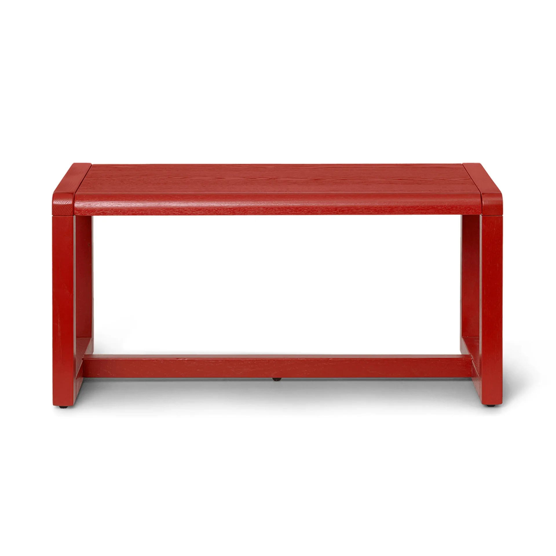 Panchina Little Architecht Bench, Poppy red Ferm Living