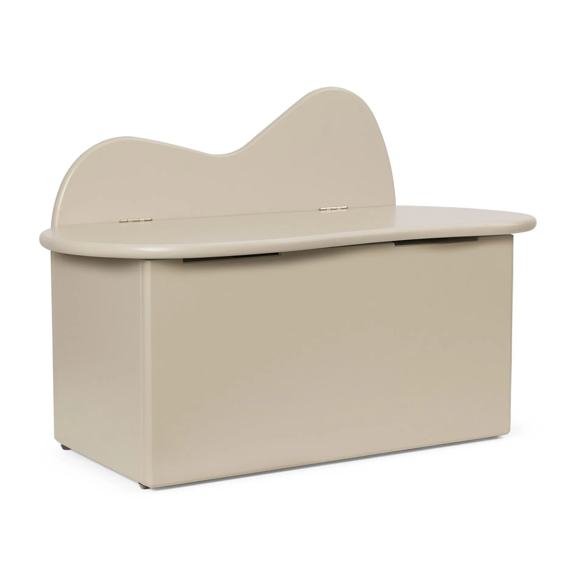 Panchina Slope con contenitore 75x38x51 cm, Cashmere Ferm Living