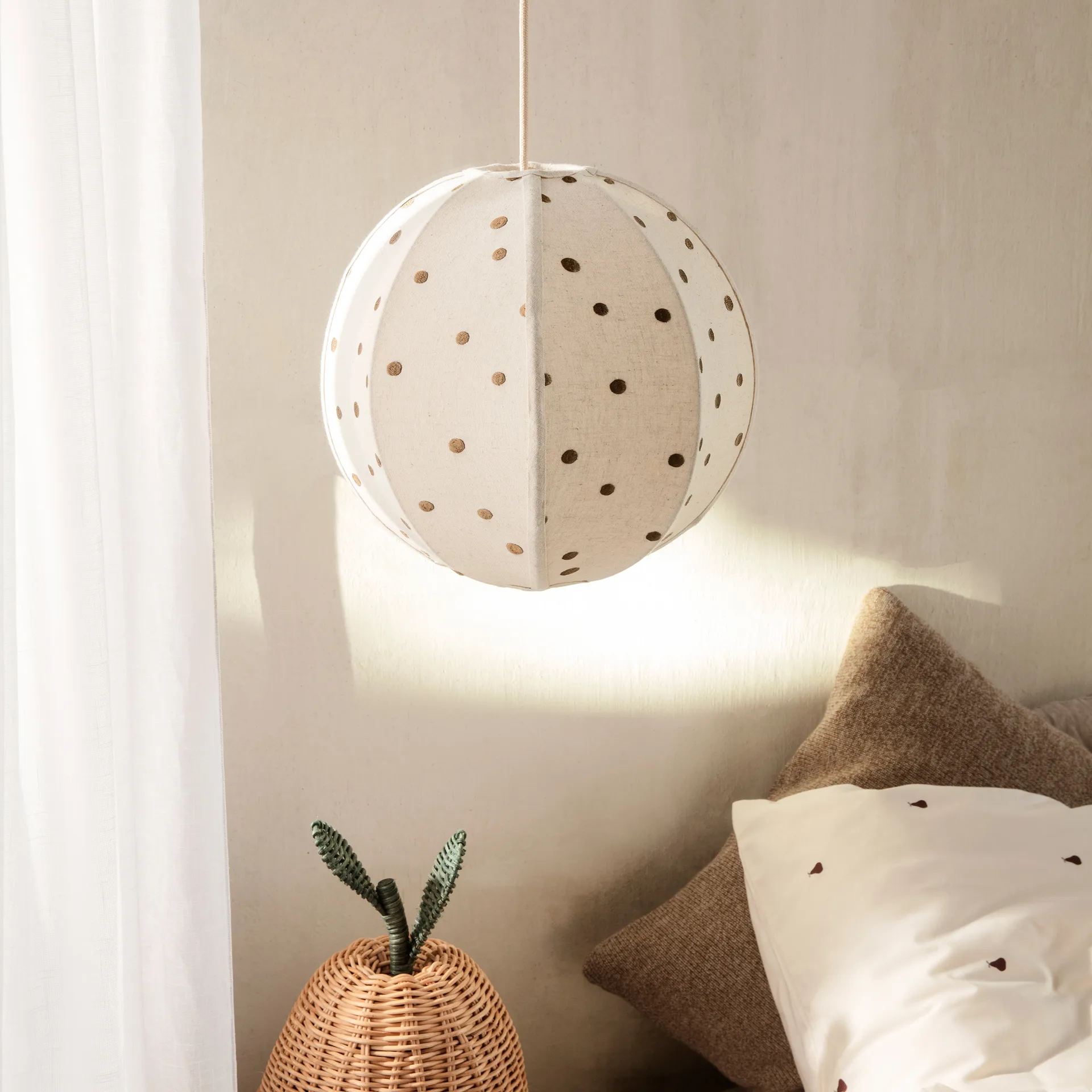 Paralume Dots Ø 35 cm, sugar kelp Ferm Living