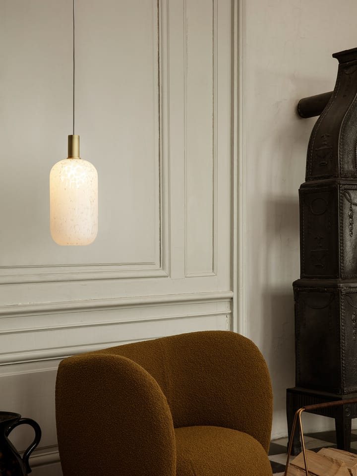 Paralume in vetro alto Casca Shade Ø 18,6 cm, Milk Ferm Living