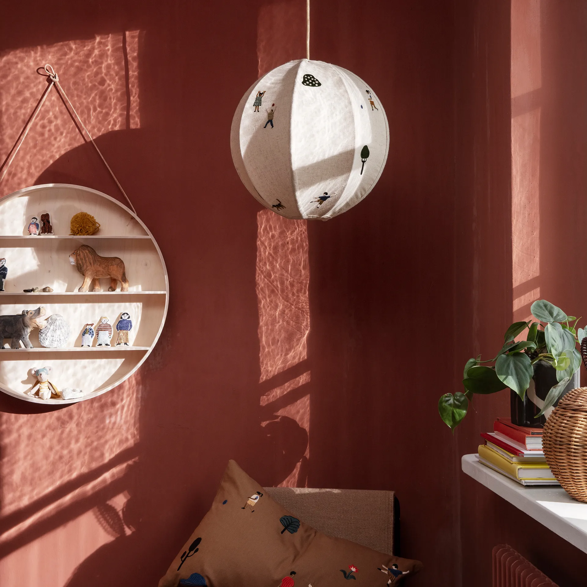 Paralume The Park Ø 35 cm, Multicolore Ferm Living