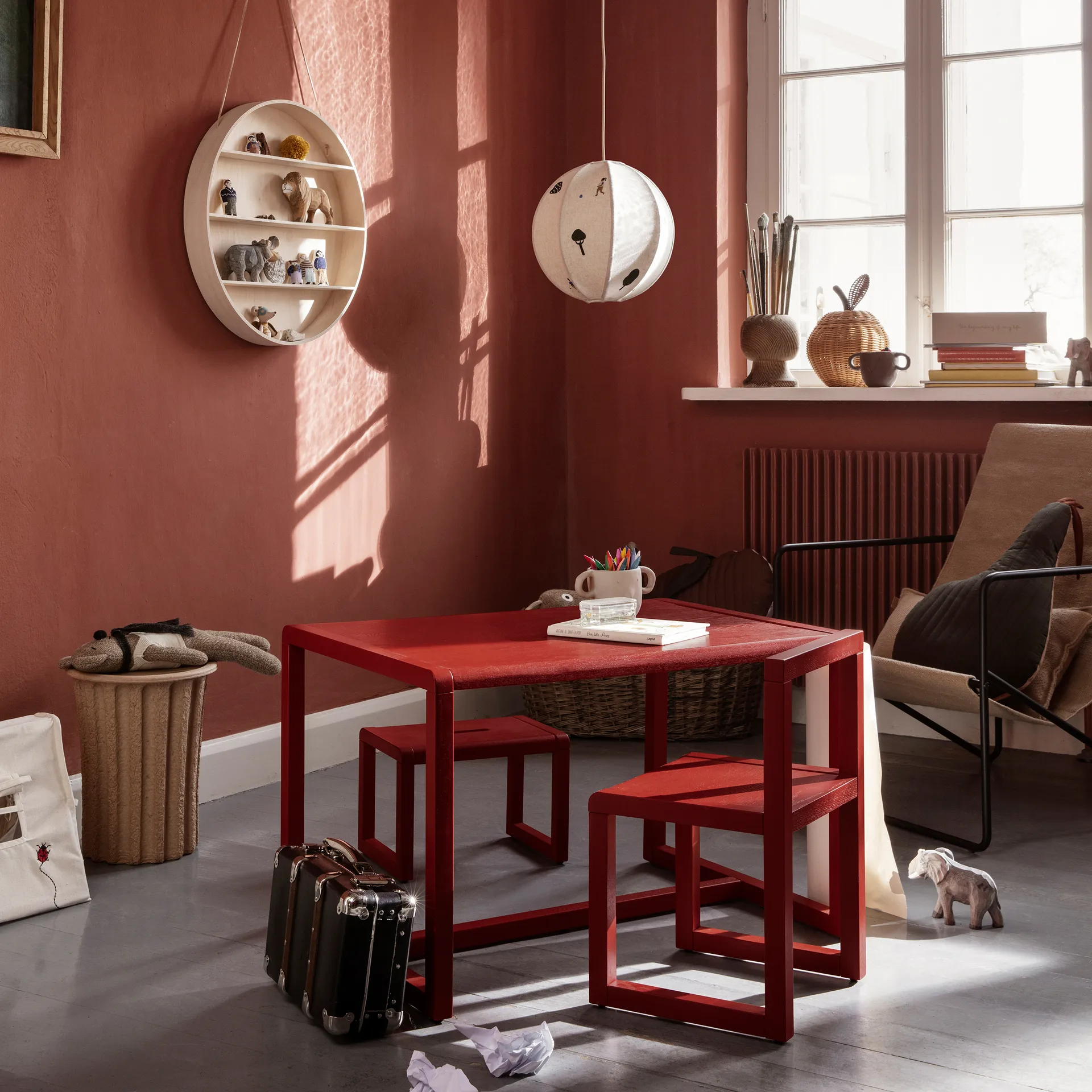 Paralume The Park Ø 35 cm, Multicolore Ferm Living