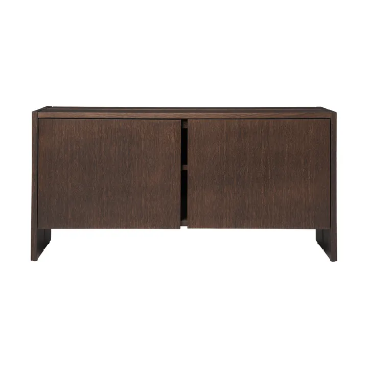 Parcel credenza - Dark stained oak, 100x30x50 cm - Ferm Living