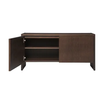 Parcel credenza - Dark stained oak, 100x30x50 cm - Ferm Living