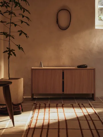 Parcel credenza - Rovere naturale, 100×30×50 cm - Ferm Living