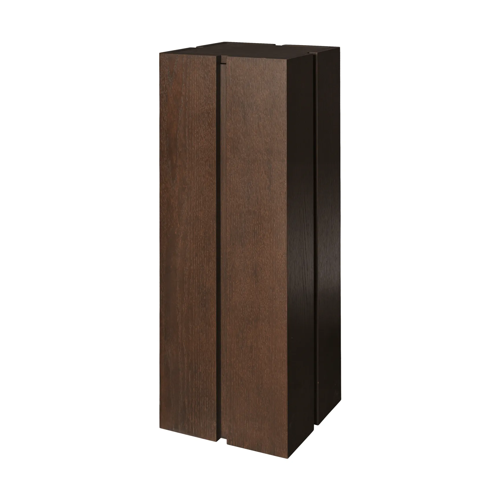 Parcel piedistallo, Dark stained, 30x30x90 cm Ferm Living