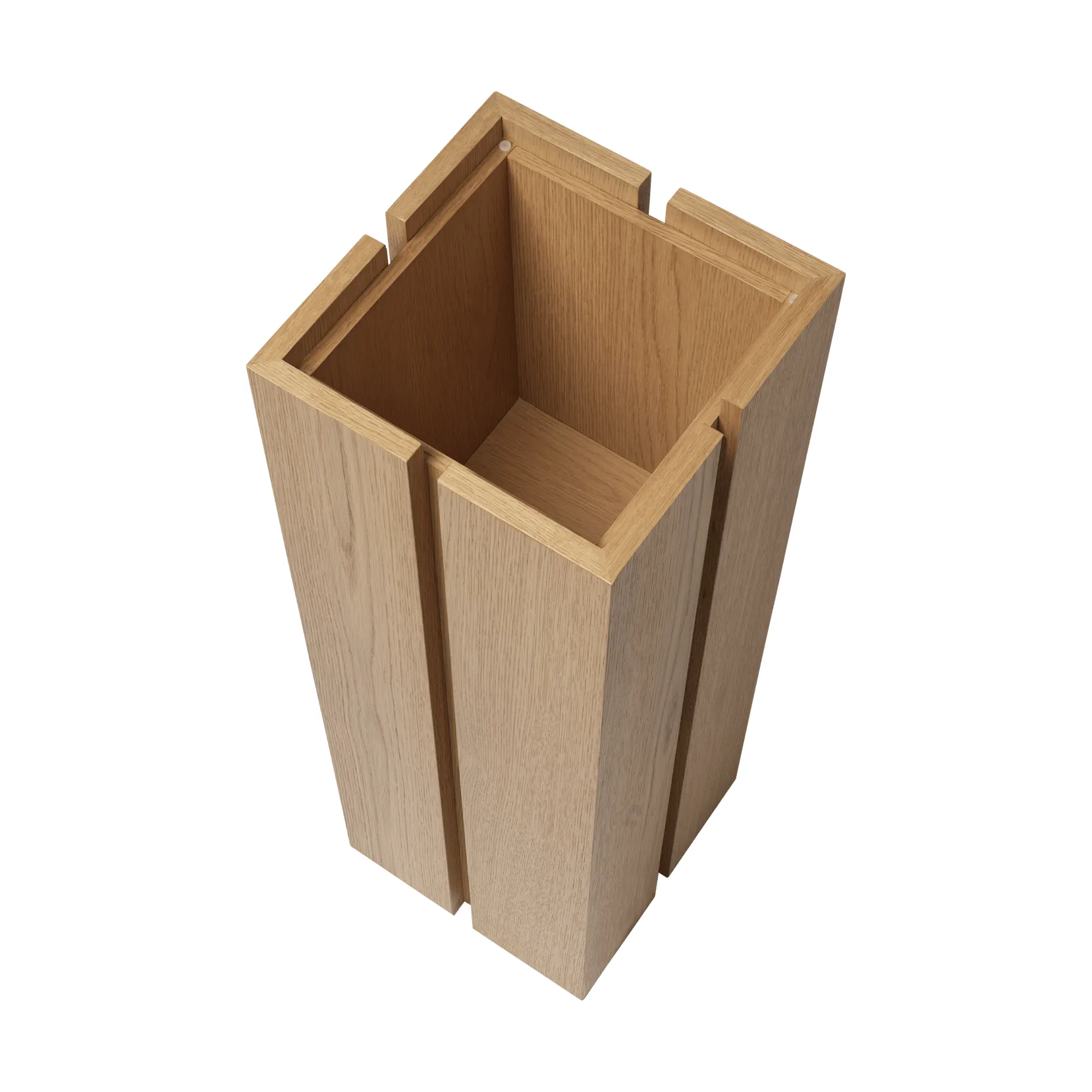 Parcel piedistallo, Naturale, 30x30x90 cm Ferm Living