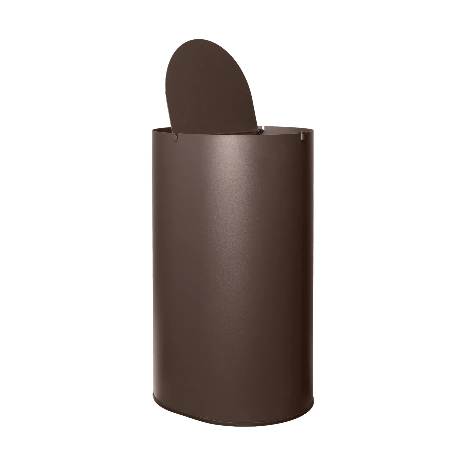 Pattumiera Enkel large, Cioccolato fondente Ferm Living