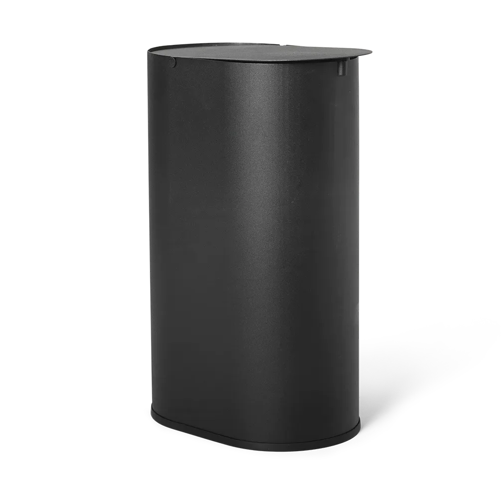 Pattumiera Enkel small, Black Ferm Living