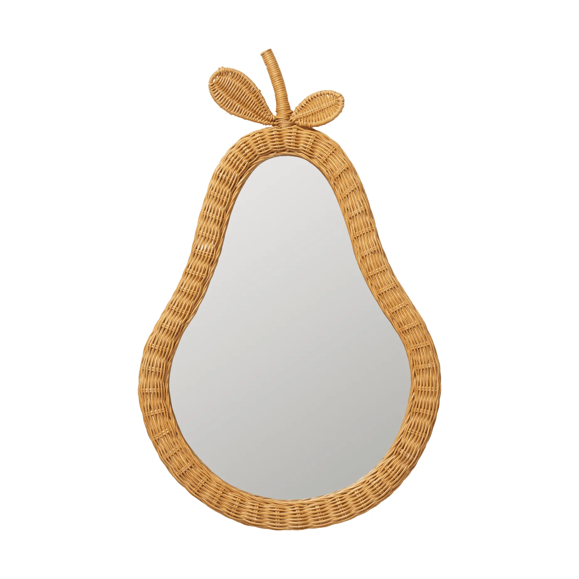 Pear intrecciato specchio, Naturale Ferm Living