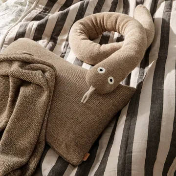 Peluche serpente Roy - Sugar kelp melange - Ferm Living