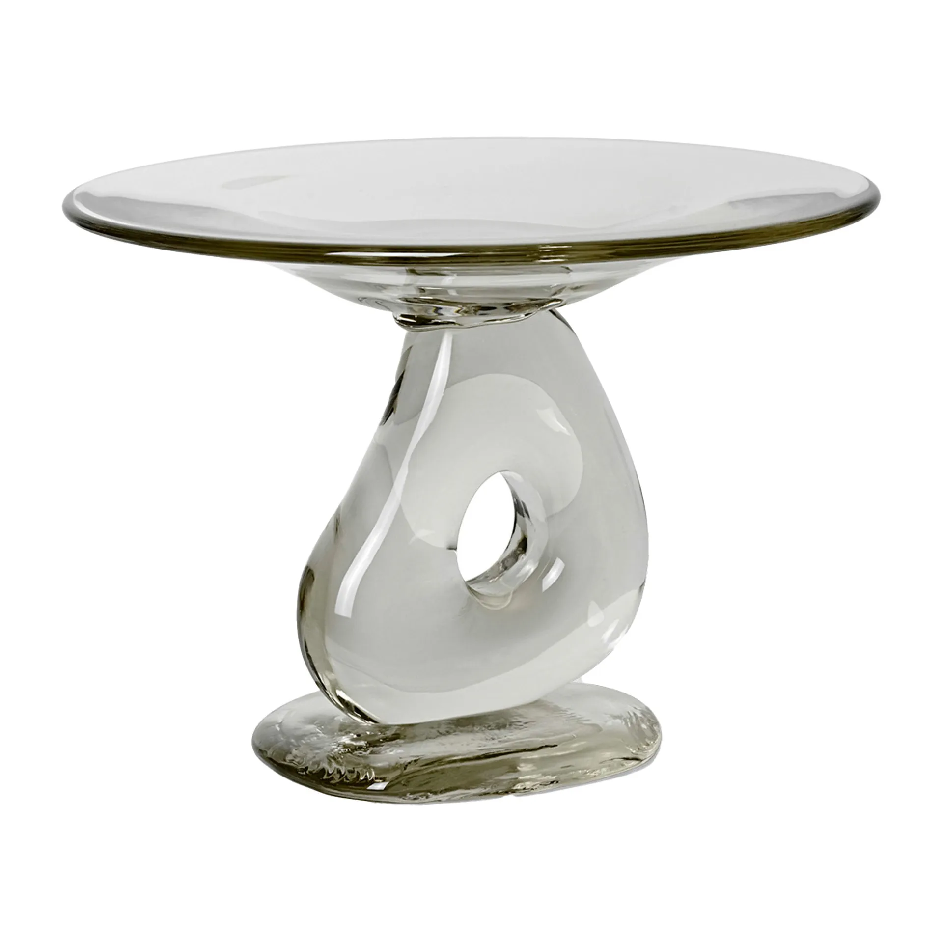 Piattino Damo glass centerpiece Ø30 cm, Chiaro Ferm Living
