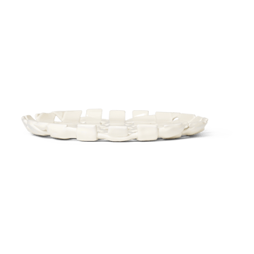Piattino Plait Ø30 cm - Off white - Ferm Living