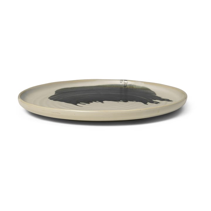 Piatto da portata Omhu Centrepiece ⌀36 cm - off-white-carbone - Ferm Living