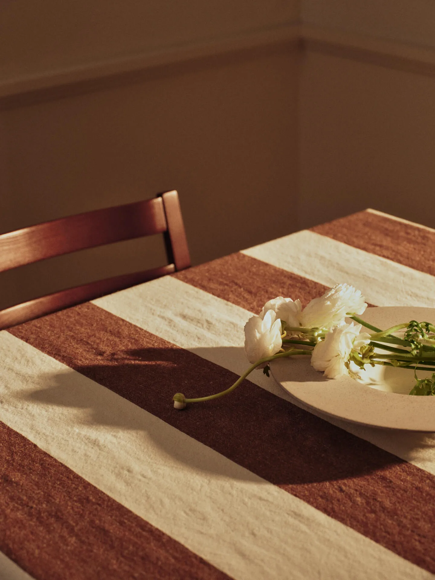 Piatto fondo Sonae, Grigio-bianco, Ø30 cm Ferm Living