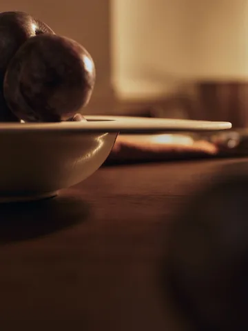 Piatto fondo Sonae - Grigio-bianco, Ø30 cm - Ferm Living