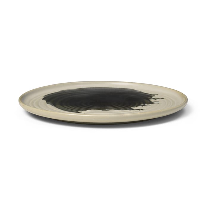 Piatto Omhu ⌀26,5 cm, off-white-carbone Ferm Living