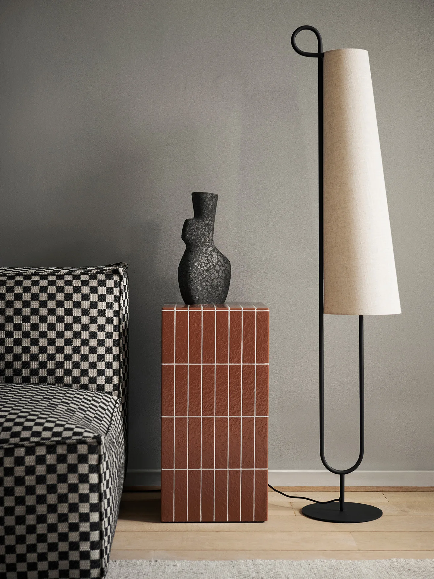 Piedistallo Pillar, Marrone Ferm Living