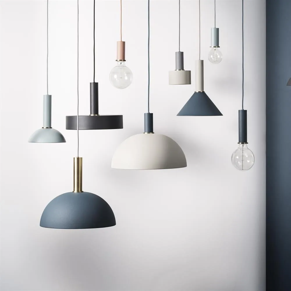 Plafoniera Collect grande, grigio chiaro Ferm Living