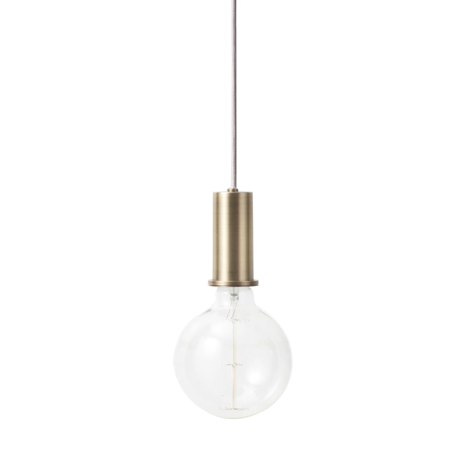 Plafoniera Collect piccola, ottone Ferm Living