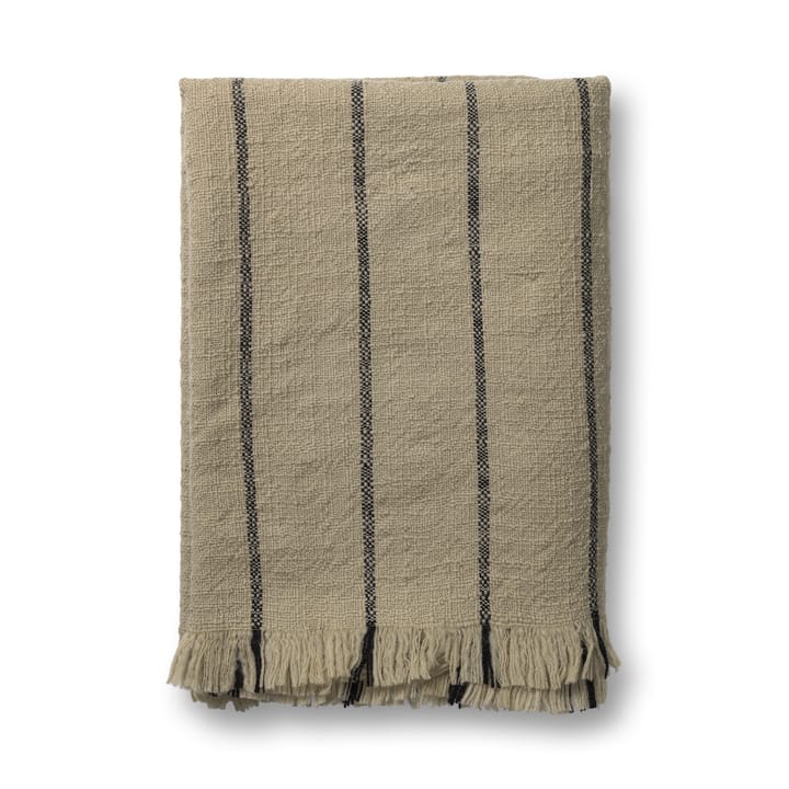Plaid di lana Calm 120x180 cm, Camel/Nero Ferm Living