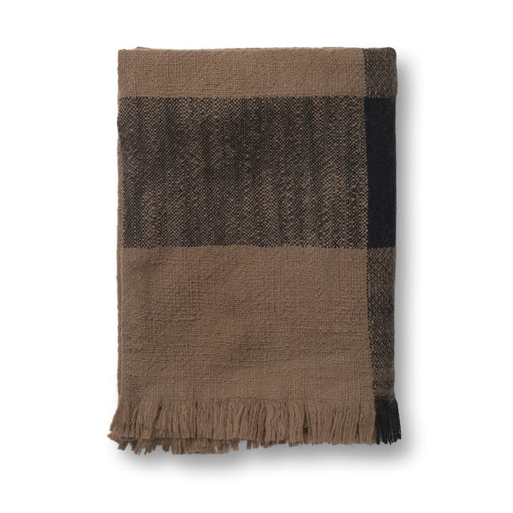 Plaid di lana Dry 120x180 cm, Sugar Kelp/Black Ferm Living