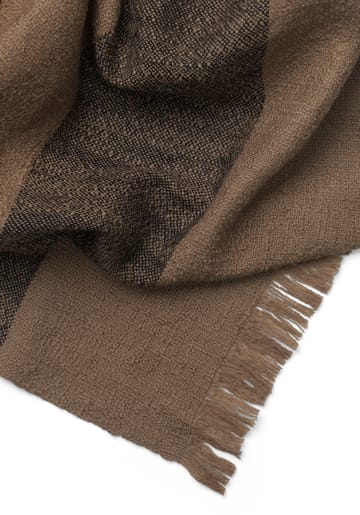 Plaid di lana Dry 120x180 cm - Sugar Kelp/Black - Ferm Living