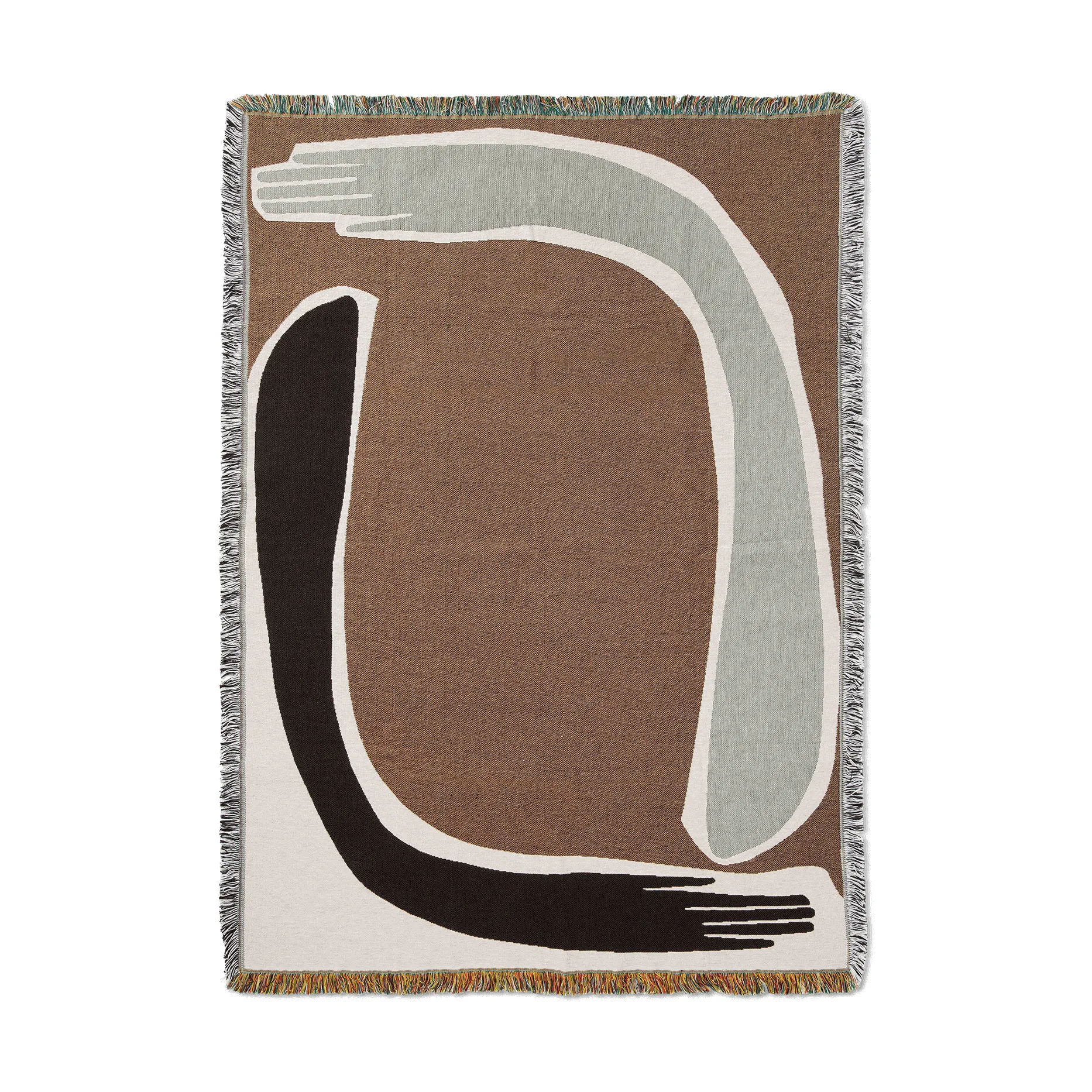 Plaid Pose Tapestry 120x170 cm, Coffee Ferm Living